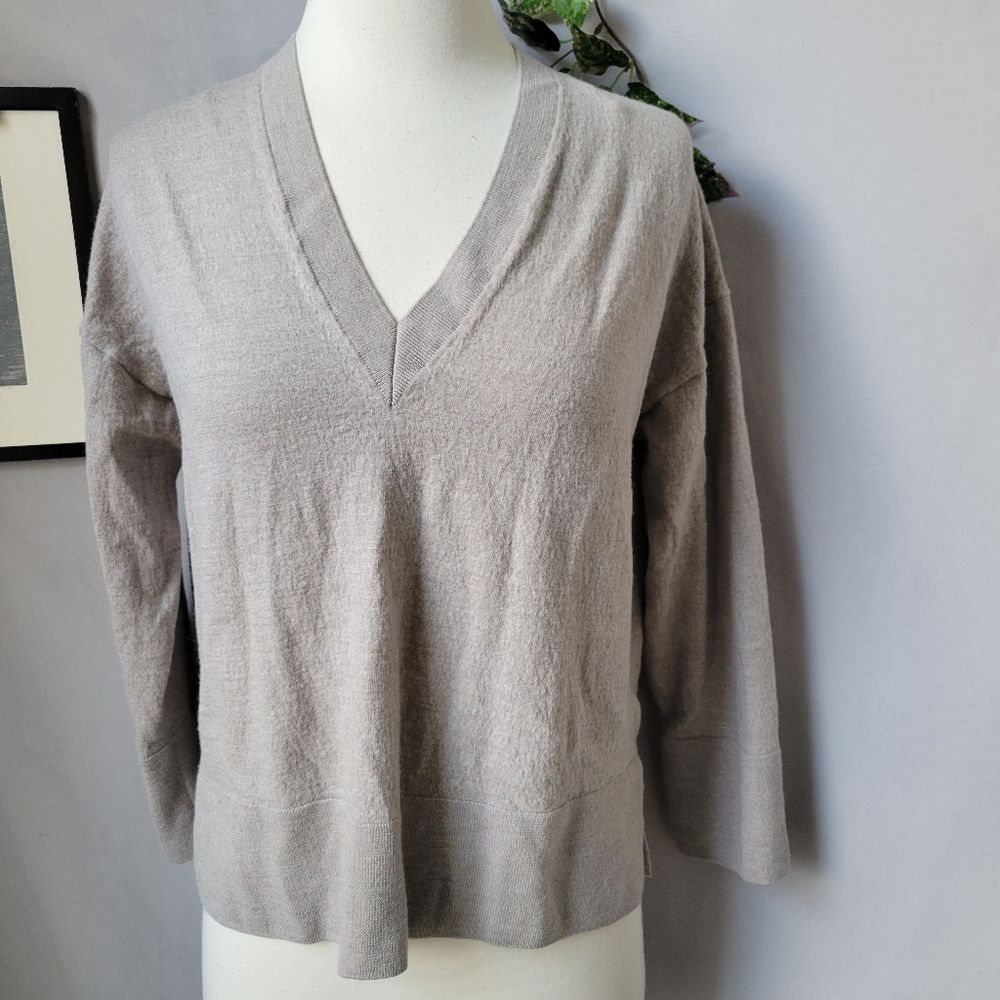 Cos Wool V Neck Pullover Sweater S